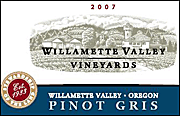 Willamette Valley Vineyards 2007 Pinot Gris